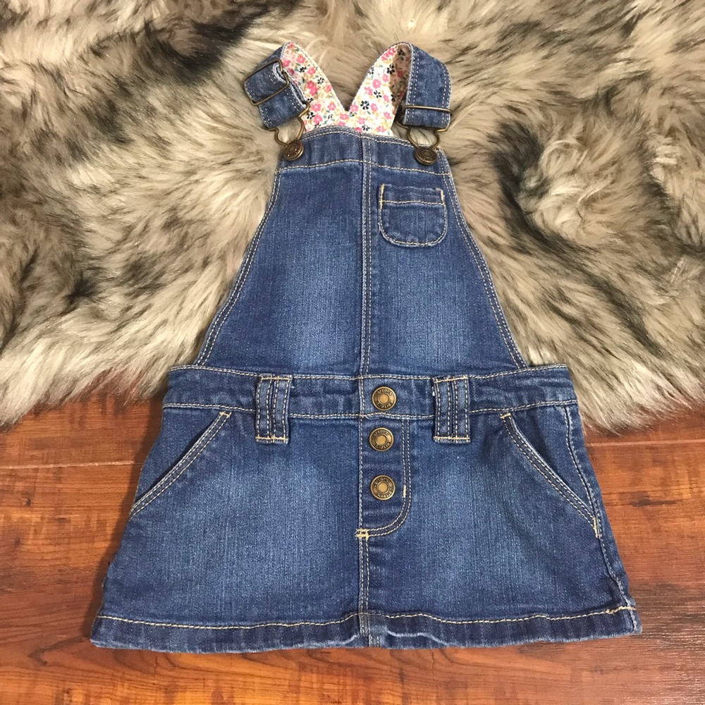Carter’s Skirt Overalls 12M